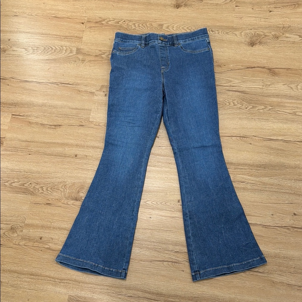 Spanx Classic Blue Flared Women's Jeans